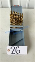 29 pc HSS TIN COATED DRILL BIT SET