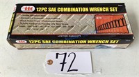 12 PIECE SAE COMBINATION WRENCH SET