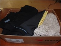 Box of Material (various colours, sizes)
