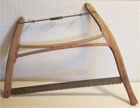 Vintage Wood Bow Saw