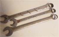 Two Proto & One Crescent Wrenches 1" & 1 1/8"