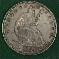 1854 Silver Seated Liberty