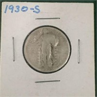 1930-S Silver Standing Liberty