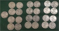 26- Silver Half Dollars