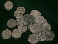 30- Silver 1964 Dimes