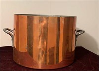 Large Copper Stock Pot.