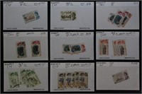 Bahamas Stamps hundreds on dealer cards Mint & Use