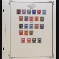 French Andorra Stamps Postage Due on Scott Pages