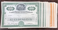 103 United States Lines Company Stock Certificates