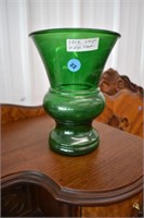 Large Green Depression Vase |*SR D95e