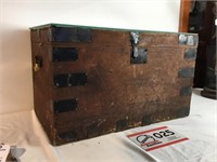 Trunk with a Glass Plate on Top