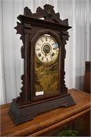 Antique Gingerbread Clock w/Key |*SR D125