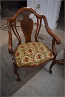Mahogany Parlor Arm Chair |*SR D65