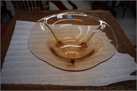 Antique Fostoria Glass Console Bowl |*SR F123e