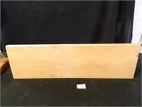 Wooden Shelf; 2-Sconces w/holders