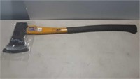 Metallo small axe, fiberglass handle rubber grip