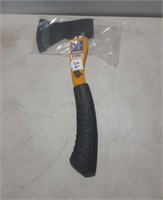 Metallo hatchet, fiberglass handle, rubber grip