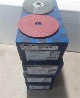 4x Your Bid - Box of 25 5" Fiber Discs