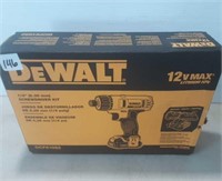 Dewalt 12v Max Li-Ion 1/4" Screwdriver Kit