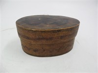 Early Primitive Decorated Canister Box