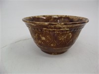 Small Panelled Yelloware Bowl