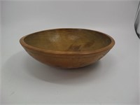 Early 15" Wooden Bowl