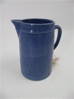 Blue Whitehall Pitcher - Sawtooth