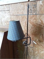 Blacksmith Made Rought Iron Floor Lamp - Electric