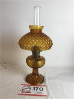Aladdin Lamp 1937-1938 Amber Bee Hive