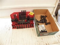 STEP BLOCK AND CLAMP SET, NOT COMPLETE