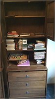 Bookshelf and Contents