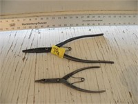 2 SNAP-ON SNAP RING PLIERS