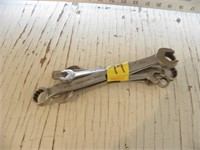 SET OF INTERNATIONAL OPEN END COMBINATION WRENCHES