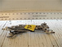 SET OF MATCO ANGLE HEAD WRENCHES (10)