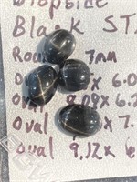Diopside black star sizes in the second picture