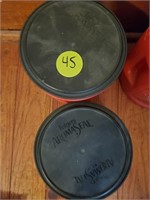 2 COFFEE CANS FULL OF MISC. EXTRAS