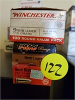 WINCHESTER/ PMC BRONZE/ 9MM BROWNING SHELLS