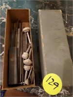 BOX OF ASSOTRED FILES FOR MAKING JEWELRY
