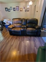 LEATHER RECLINER COMBO