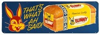 Bunny Bread Tin Sign