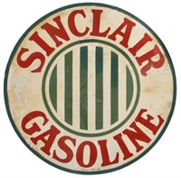 Sinclair Gasoline 36" Round Porcelain Sign
