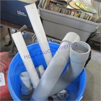 Pvc Pipes in bucket