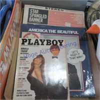 Flat, Playboy trump magazine, american records