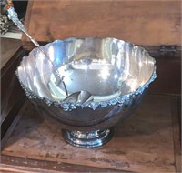 Wallace Silverplate Punchbowl