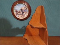 LUXFORD HORSE PLATE & FRAME