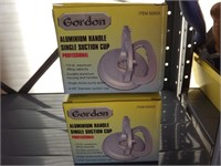 Gordon Aluminum Handle Single Suction Cups