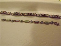Antique Italian Micro Mosaic Bracelets