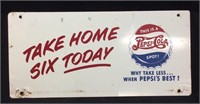 Vintage Pepsi Cola Sign
