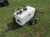 Agri-Fab Sprayer With Poly Tank & Pump