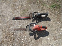 (2) 22" Hedge Trimmers
